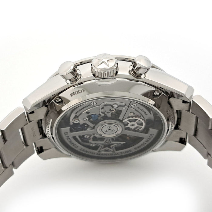 ZENITH 
クロノマスター スポーツ ブルー クロノグラフ 
箱ギャラ付