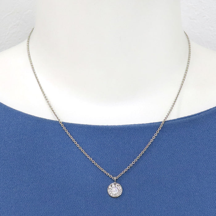 TIFFANY&Co. 
1837 サークル ダイヤモンド ネックレス