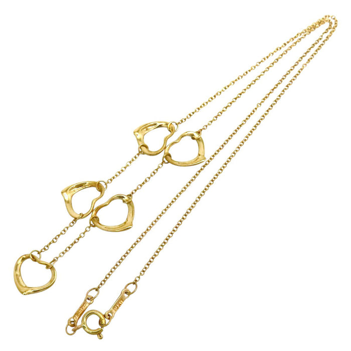 TIFFANY&Co. 
オープンハート ネックレス 5モチーフ