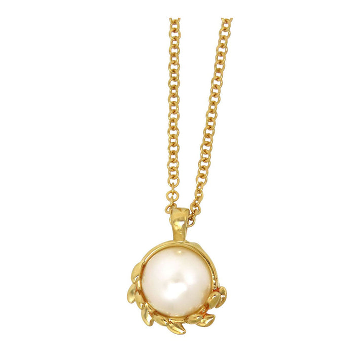 TIFFANY&Co. 
オリーブ リーフ パール ネックレス