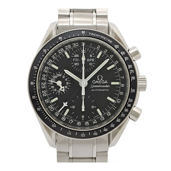 欧米茄  
超霸系列 马克40 宇宙计时码表 维修整备版  
附盒子与保卡