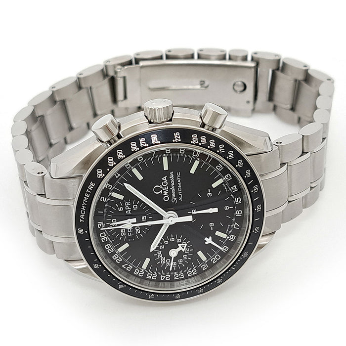 欧米茄  
超霸系列 马克40 宇宙计时码表 维修整备版  
附盒子与保卡