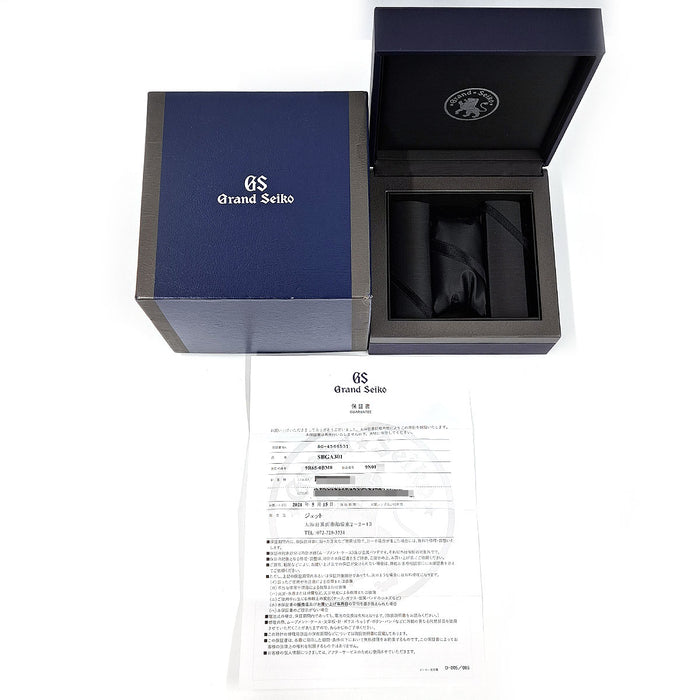 SEIKO 
Collection Héritage Grand Seiko Spring Drive 
Avec boîte et certificat