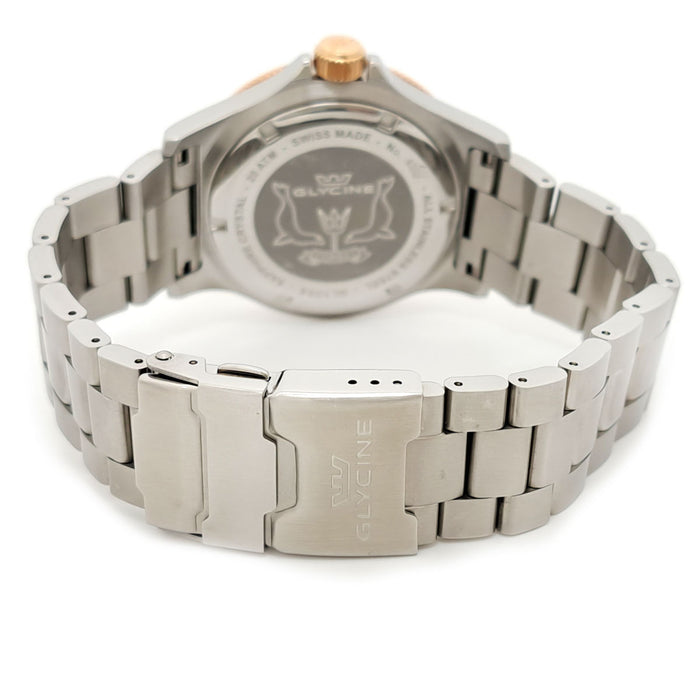 GLYCINE 
コンバットサブGMT 
箱ギャラ付