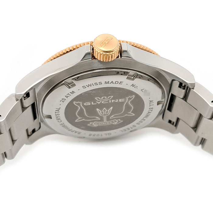 GLYCINE 
コンバットサブGMT 
箱ギャラ付