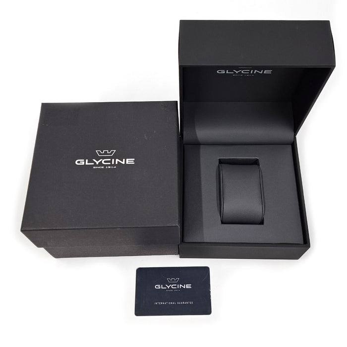 GLYCINE 
コンバットサブGMT 
箱ギャラ付