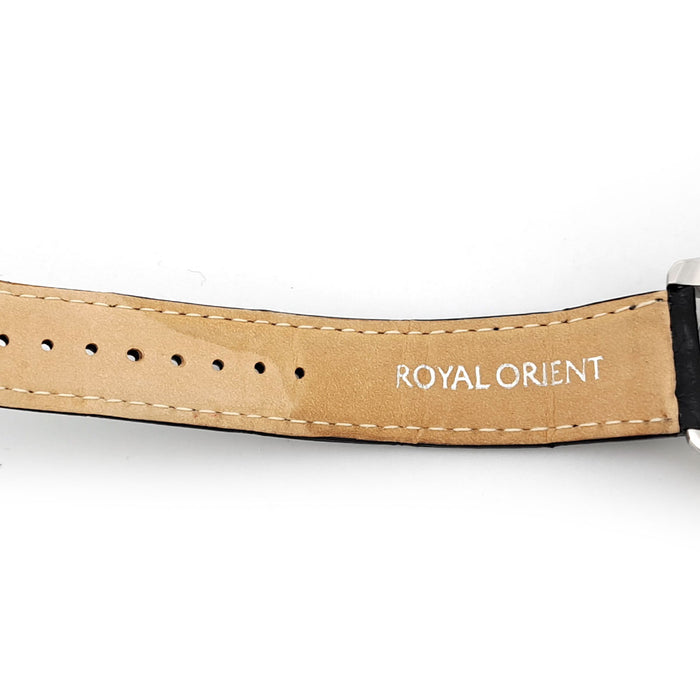 ORIENT  
Royal Orient Skeleton Hand-Wound  
With Box and Warranty Card