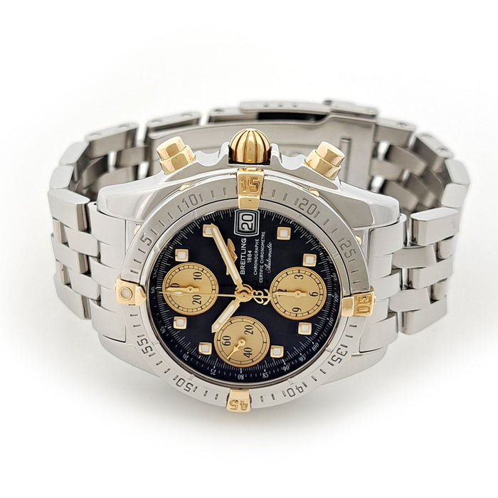 BREITLING 
Chrono Cockpit Wind Rider 
With Box and Warranty Card