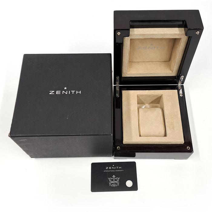 真力時  
精英 超薄  
附盒及保證書