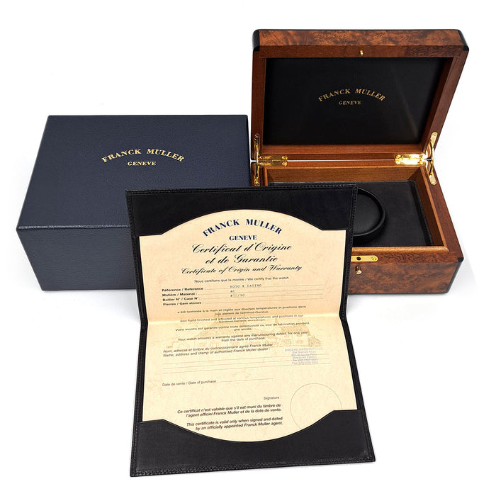 FRANCK MULLER  
大師方形 賭場  
附盒及證書