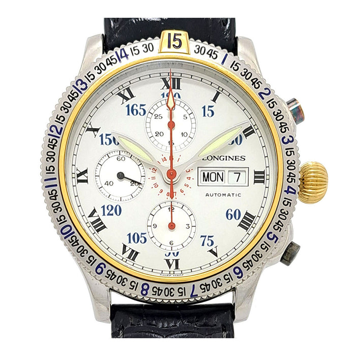 LONGINES 
リンドバーク クロノグラフ