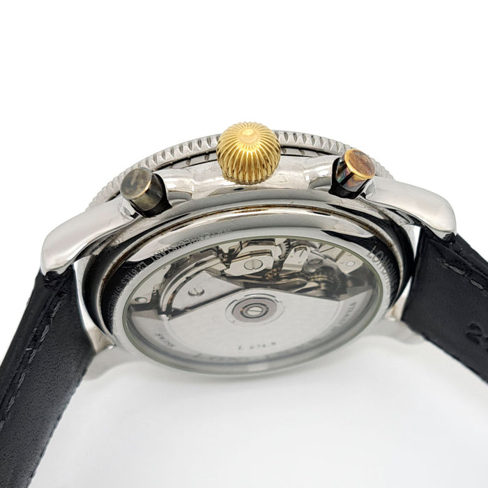 LONGINES 
リンドバーク クロノグラフ