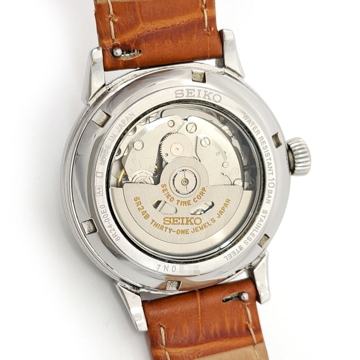 精工
Presage 琺瑯 渡边力
附带盒子和保修卡