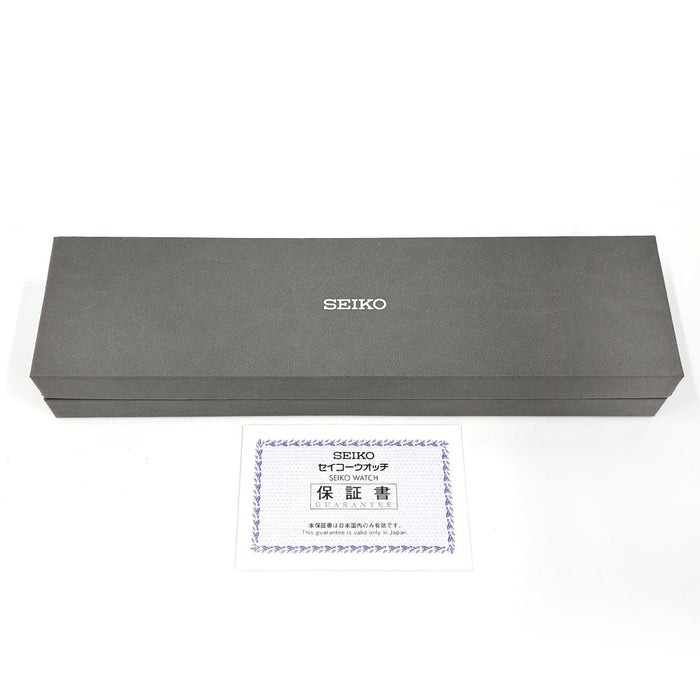 精工
Presage 琺瑯 渡边力
附带盒子和保修卡