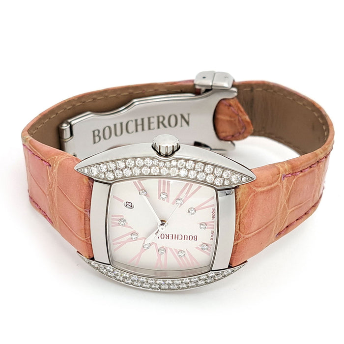 Boucheron 
MEC Mec Diamant Automatique 
Avec boîte