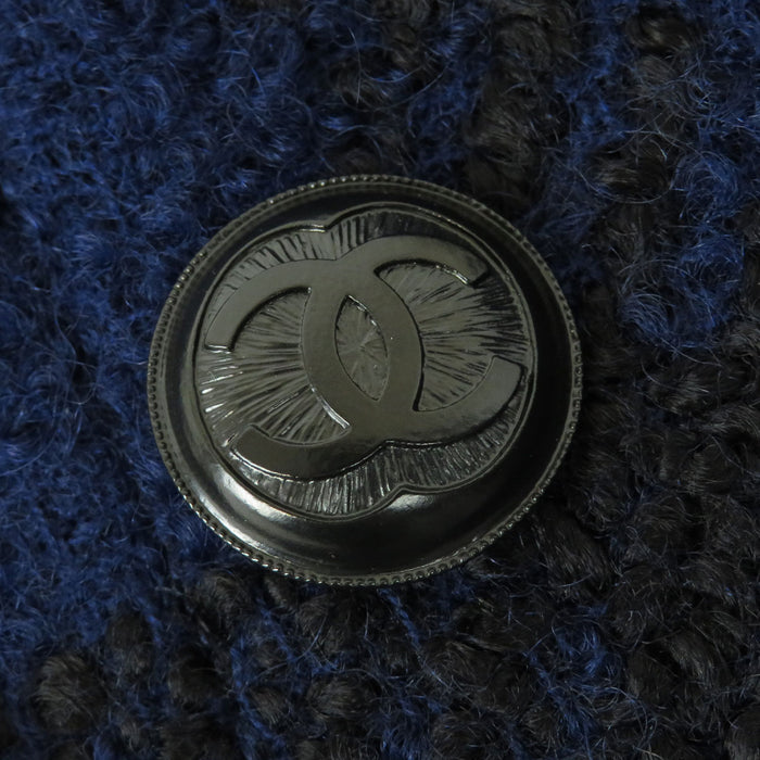 CHANEL 
96A ヴィンテージ COCO CC ココボタン ウール 
ココマーク チェック柄 ツイード ジャケット