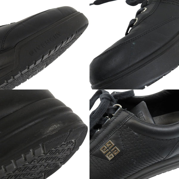 GIVENCHY 
ロゴ レースアップ 
G4 レザー ローカット スニーカー