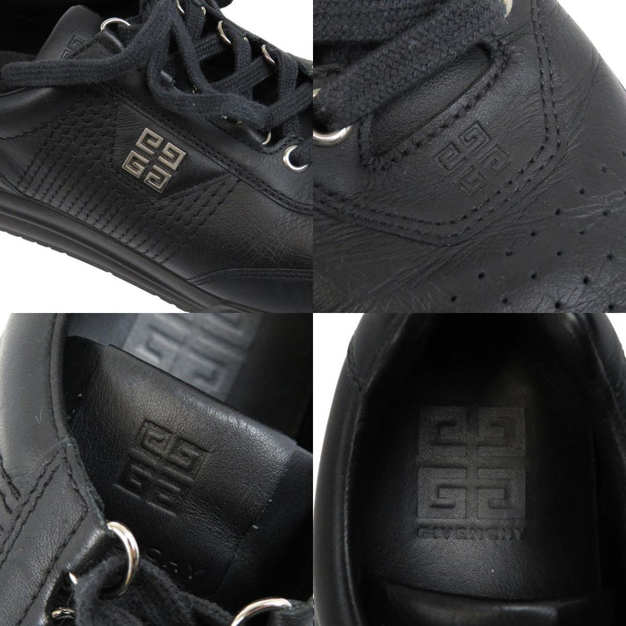 GIVENCHY 
ロゴ レースアップ 
G4 レザー ローカット スニーカー