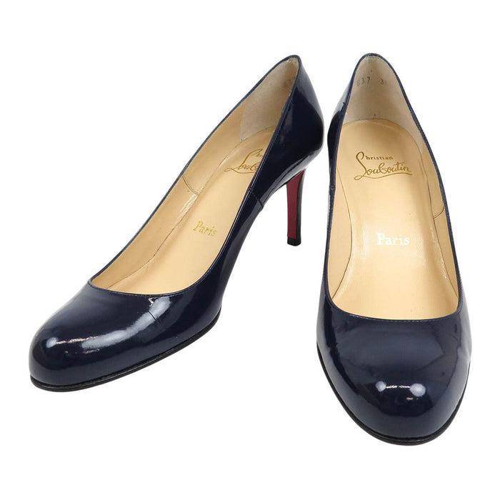 Christian Louboutin  
高跟鞋 圆头 漆皮  
SIMPLE PUMP 70 女鞋