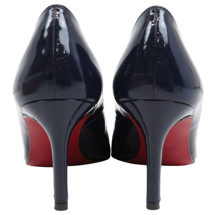 Christian Louboutin  
高跟鞋 圆头 漆皮  
SIMPLE PUMP 70 女鞋
