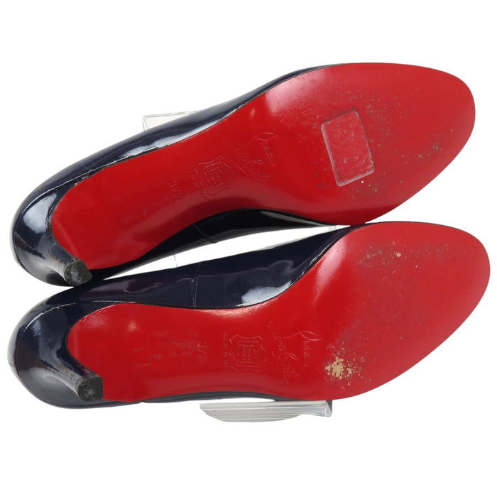 Christian Louboutin  
高跟鞋 圆头 漆皮  
SIMPLE PUMP 70 女鞋