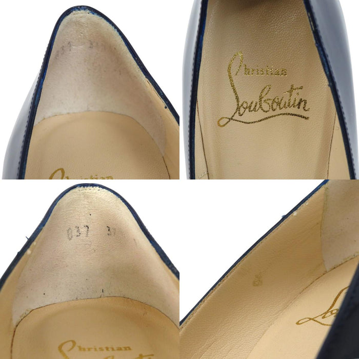 Christian Louboutin  
高跟鞋 圆头 漆皮  
SIMPLE PUMP 70 女鞋