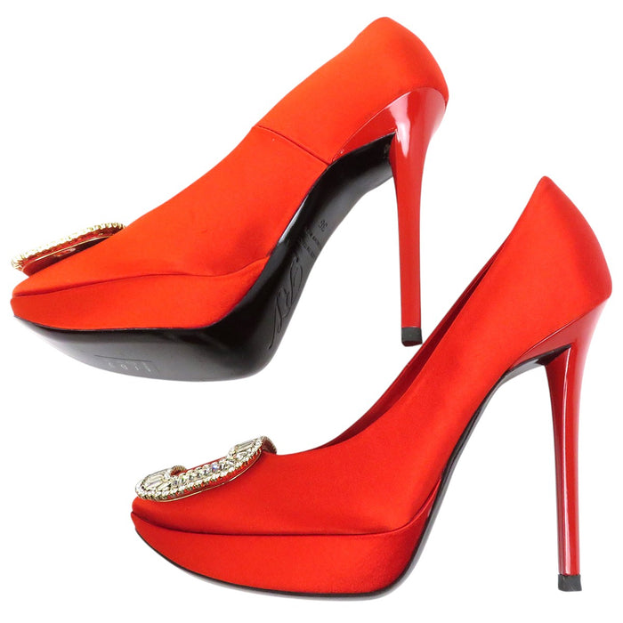 ROGER VIVIER 
ラインストーン 
ビジュー バックル ハイヒール パンプス ROGER VIVIER -Authentic Pre-owned パンプス by TS Trading Co., Ltd.