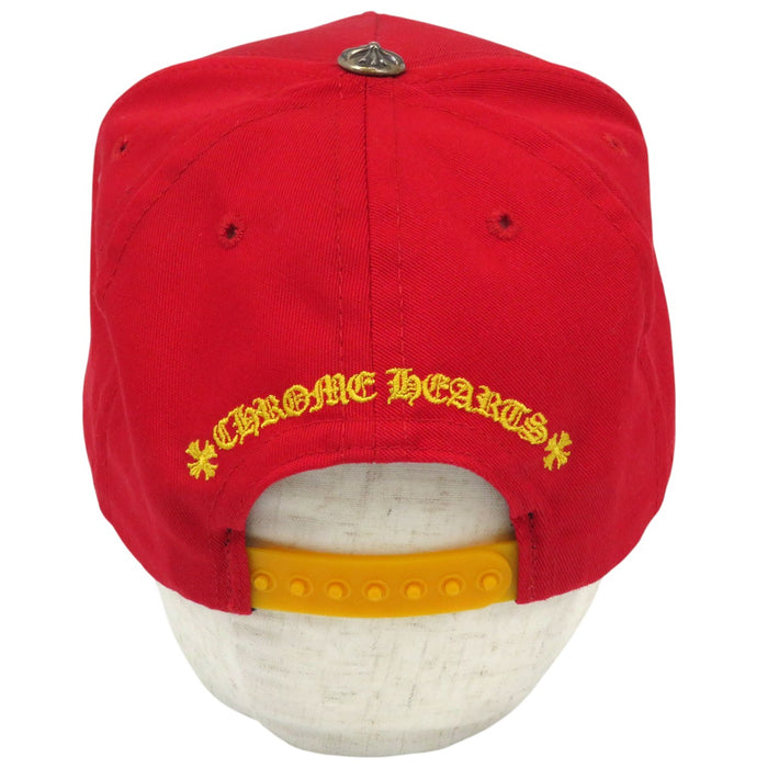 CHROME HEARTS 
クロスボール CHプラス 刺繍 
5パネル CH キャップ