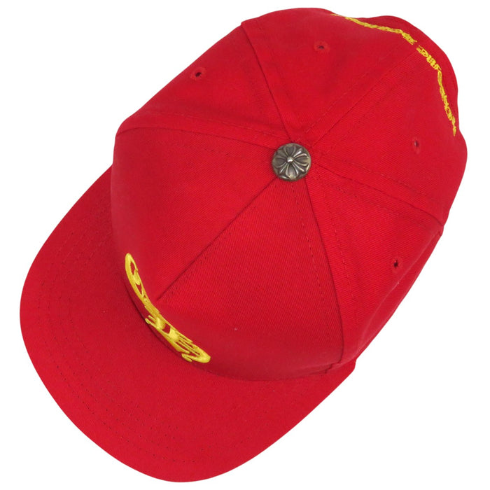 CHROME HEARTS 
クロスボール CHプラス 刺繍 
5パネル CH キャップ