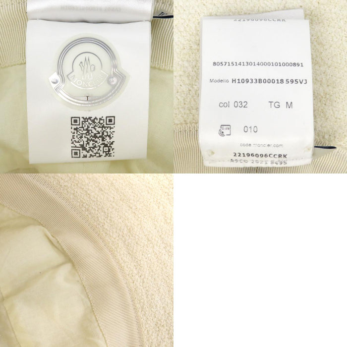 MONCLER 
ワッペン 2022年製 コットン混 ポリエステル混 
HAT バケットハット