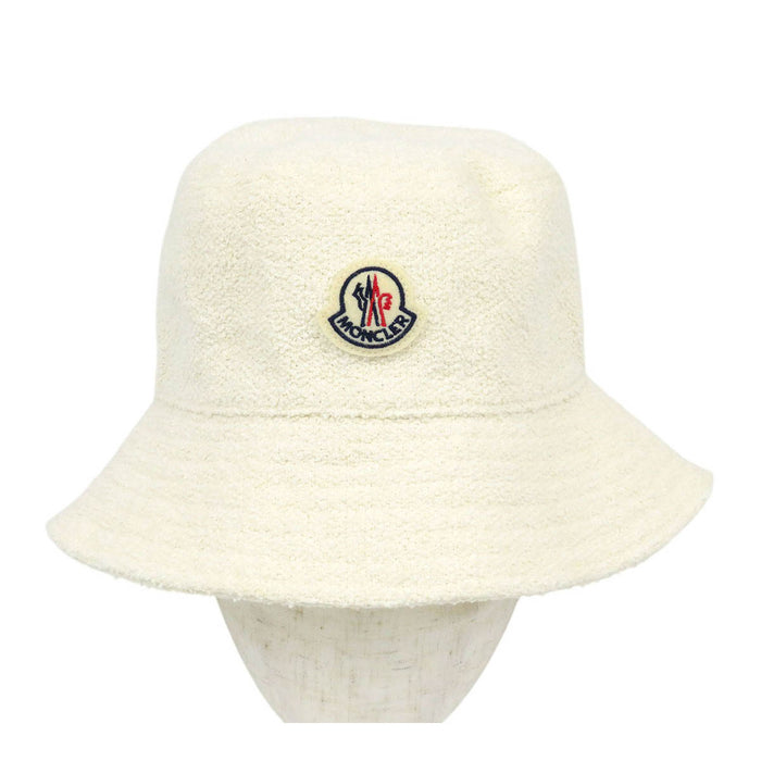 MONCLER 
ワッペン 2022年製 コットン混 ポリエステル混 
HAT バケットハット