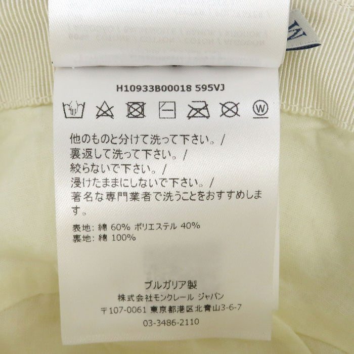 MONCLER 
ワッペン 2022年製 コットン混 ポリエステル混 
HAT バケットハット