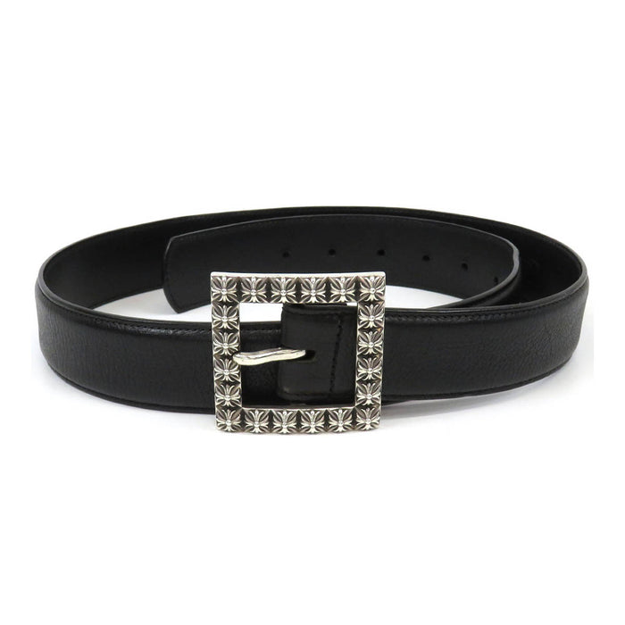 CHROME HEARTS  
CH十字 銀革  
金字塔十字扣帶