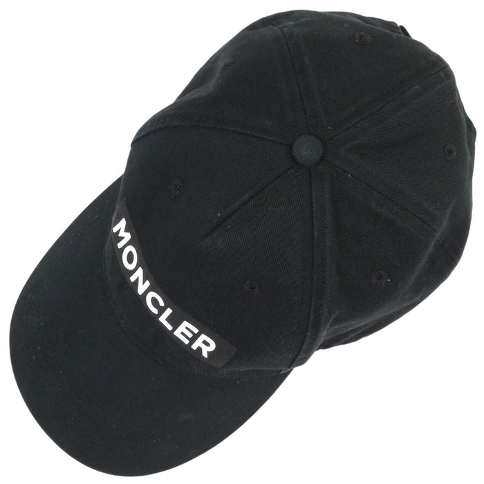 MONCLER 
2022年製 コットン 
BASEBALL ロゴ ベースボール キャップ