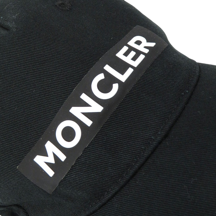 MONCLER 
2022年製 コットン 
BASEBALL ロゴ ベースボール キャップ