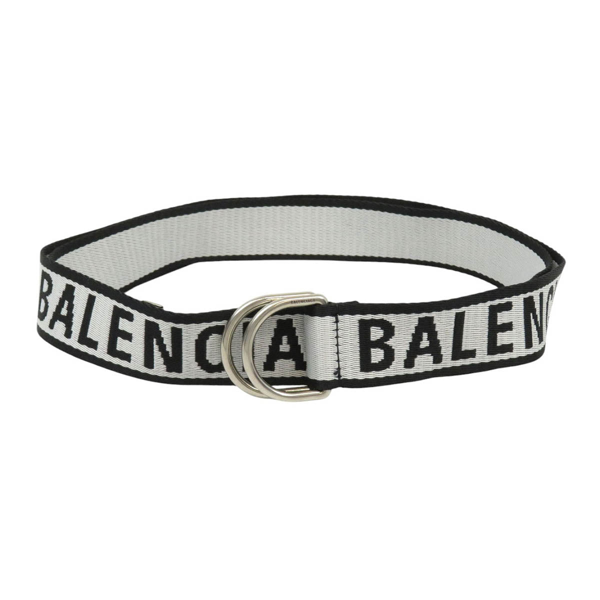 BALENCIAGA Logo Double Ring D Ring Belt– TS Trading Co., Ltd.