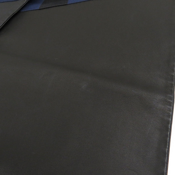 HERMES 
シルク ラムレザー 
マキシ ツイリー スカーフ