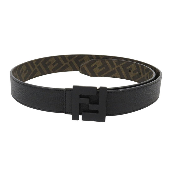 FENDI 
ロゴ ズッカ柄 レザー 
FF バックル リバーシブル ベルト