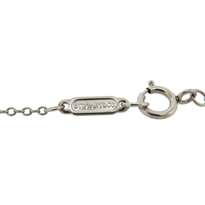 TIFFANY&Co. 
Collier clé octogone diamant