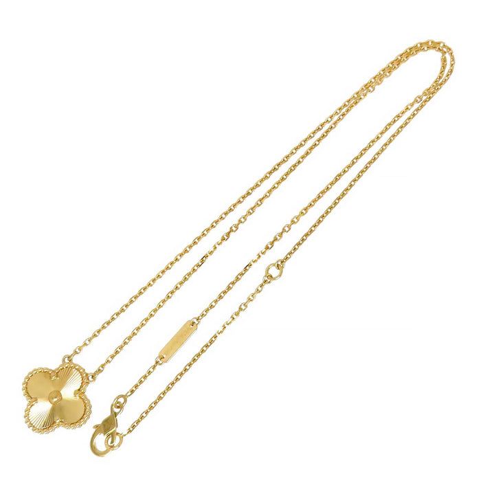 Van Cleef & Arpels 
ヴィンテージ アルハンブラ ギヨシェ ネックレス