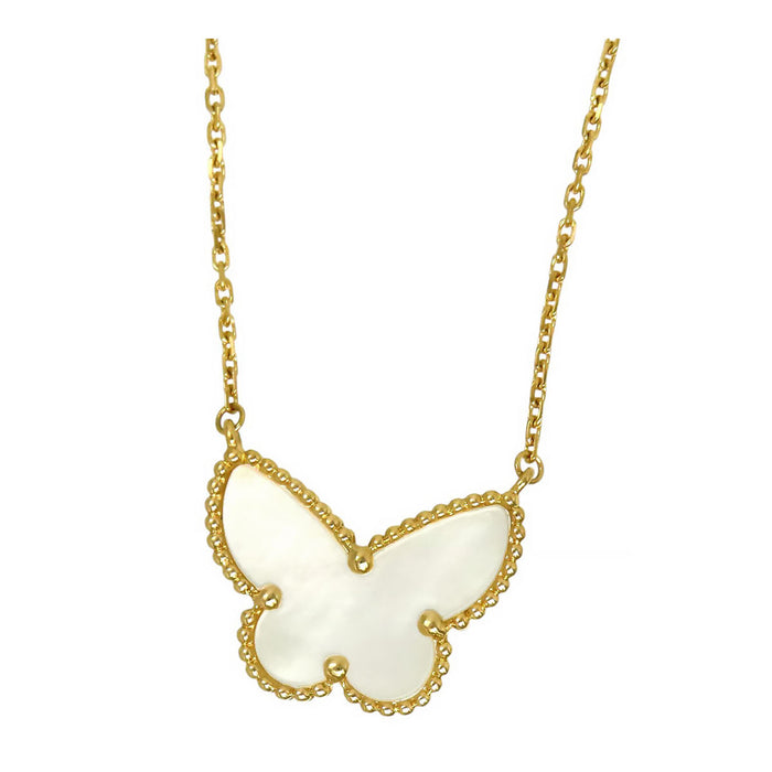 Van Cleef & Arpels 
ラッキー アルハンブラ パピヨン ネックレス