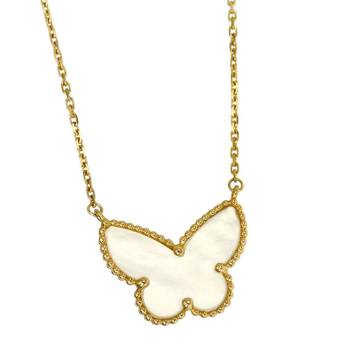 Van Cleef & Arpels 
ラッキー アルハンブラ パピヨン ネックレス