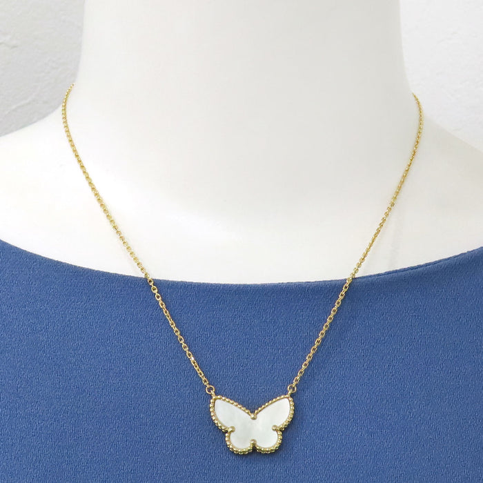 Van Cleef & Arpels 
ラッキー アルハンブラ パピヨン ネックレス