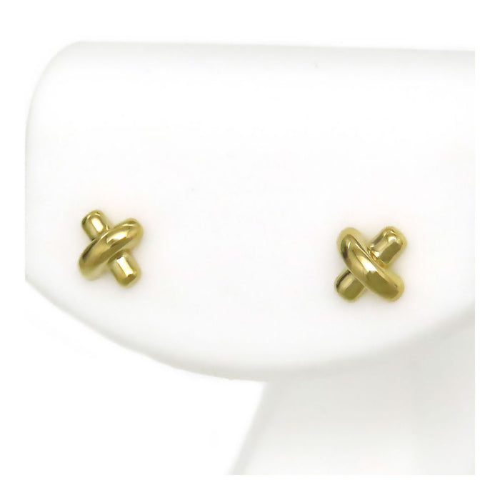 TIFFANY&Co.  
十字繡耳環