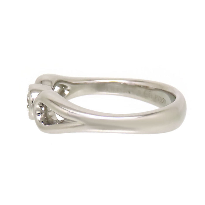 TIFFANY&Co. 
ダブルオープン ティアドロップ リング