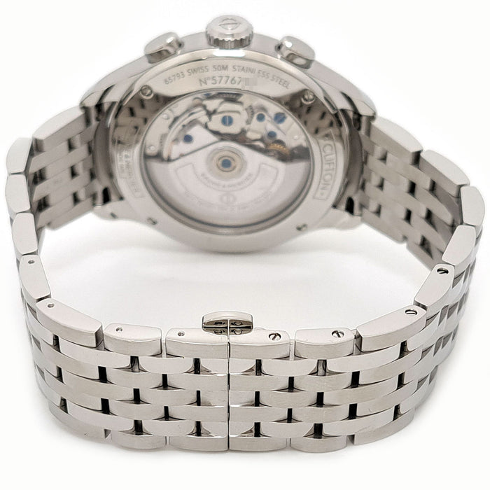 Baume & Mercier  
克里夫頓 三重日曆 月相 經整修  
附盒子與保證書