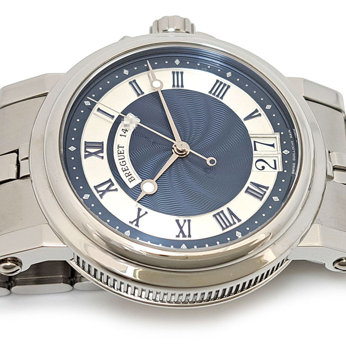 宝玑
海洋系列大日期蓝色表盘 已检修
已检修 带盒子和保卡