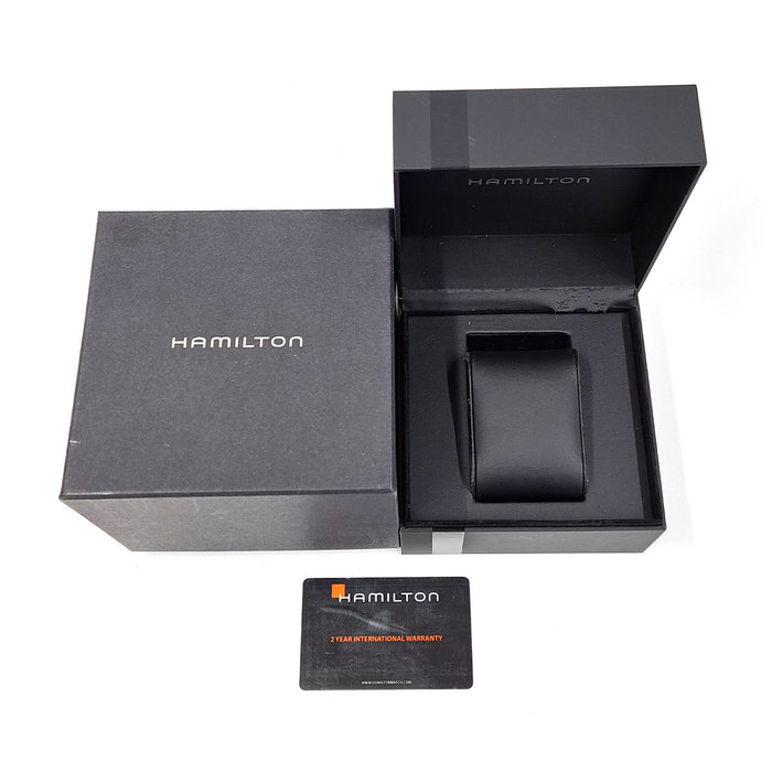 HAMILTON 
カーキ ネイビー サブ 
箱ギャラ付