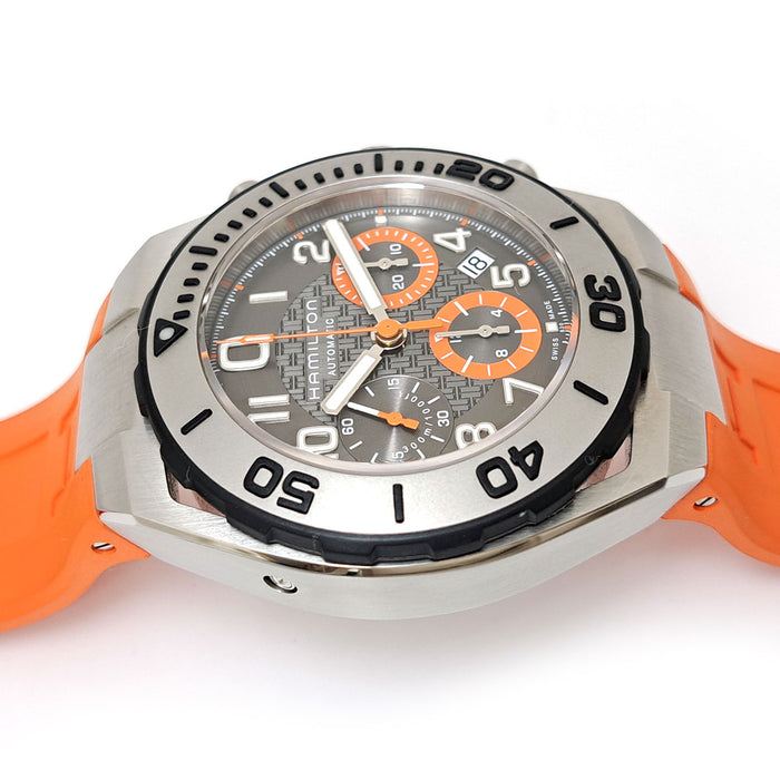 HAMILTON 
カーキ ネイビー サブ 
箱ギャラ付