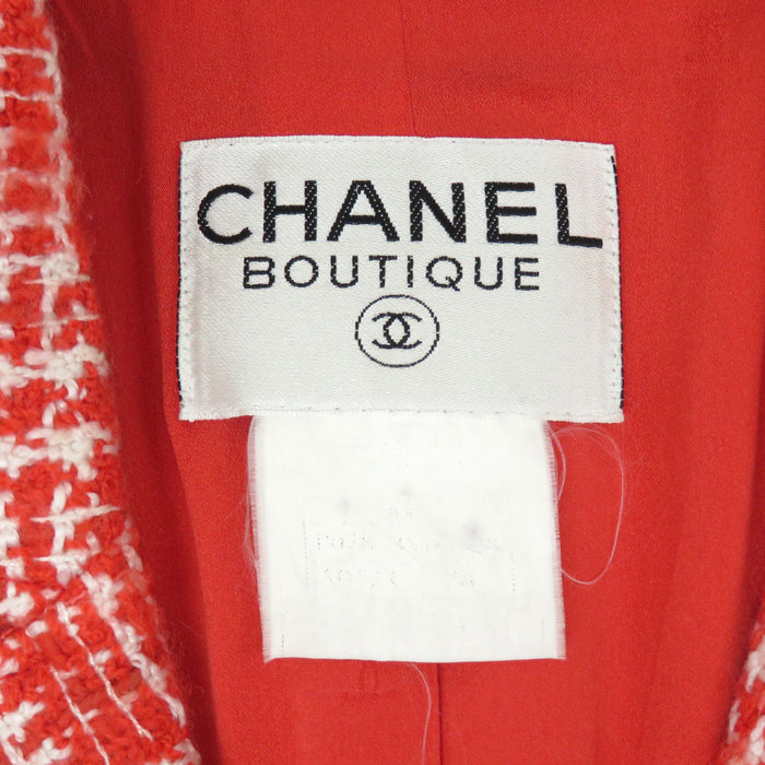 CHANEL 
COCO CC ココボタン ロゴ 
ココマーク ツイード ジャケット